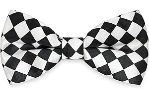 SYAYA Men's Bow Tie, Pre-Tied Silk Bowtie for Men & Boy Clip-On for Formal Business Tuxedo or Boys Office Uniform Suit U-MBT3