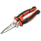 Crescent Wiss 8-1/2" EZ Utility Snip | WEZSNIP | Easy Snips for Home Improvement, Repair Shops and Garden, Heavy-Duty Electrician Tools