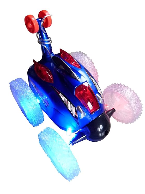 Spielzeug RC Auto, A154, Ferngesteuertes Stuntauto mit Licht, farblich sortiert