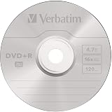 Verbatim DVD+R Spindle 16x 4.7GB Recordable Discs (25 Pack) view 3
