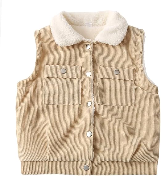 Amazon Happy Cherry 子供服 ベスト 子供用 中綿チョッキ 裏起毛 キッズベスト 女の子 男の子 ベビー服 保温ベスト アウトウェア 暖かい 袖なし ジャケット 秋冬 コート ジャケット 通販