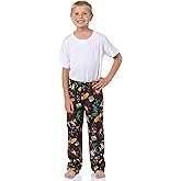Ben 10 Boys' Cartoon Omnitrix Characters Aliens Tossed Print Sleep Pajama Pants