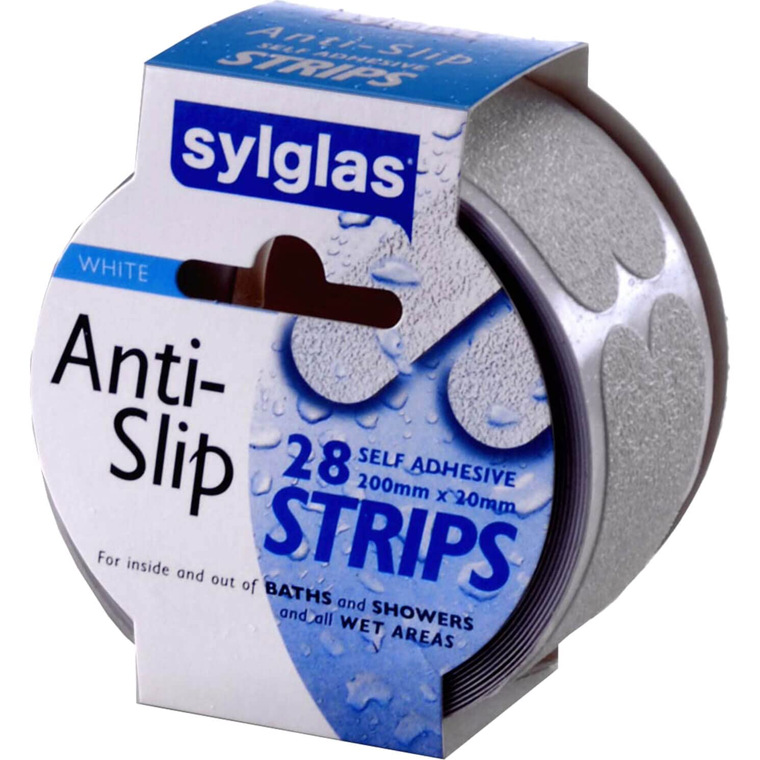 Sylglas ASSCL Anti-Slip Strips (x28) - Clear