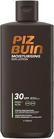 piz buin moisturising sun lotion