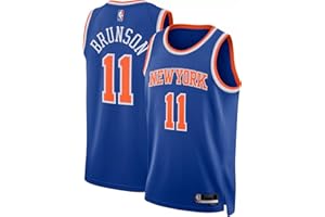 OUTERSTUFF Jalen Brunson New York Knicks NBA Kids Youth 8-20 Blue Icon Edition Swingman Jersey