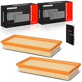 A-Premium 2-PC Engine Air Filter Compatible with Mercedes-Benz Models | for S550 2012-2017, SL550 2013-2020, CLS550, E550, GL450, GL550, GLS550, G63 AMG, GLE63 AMG, S63 AMG, &amp; More