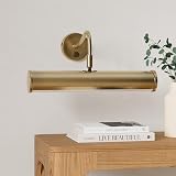 National Lighting YOKER Traditional Decorative Antique Brass E14 LED Wall Lamp view 2