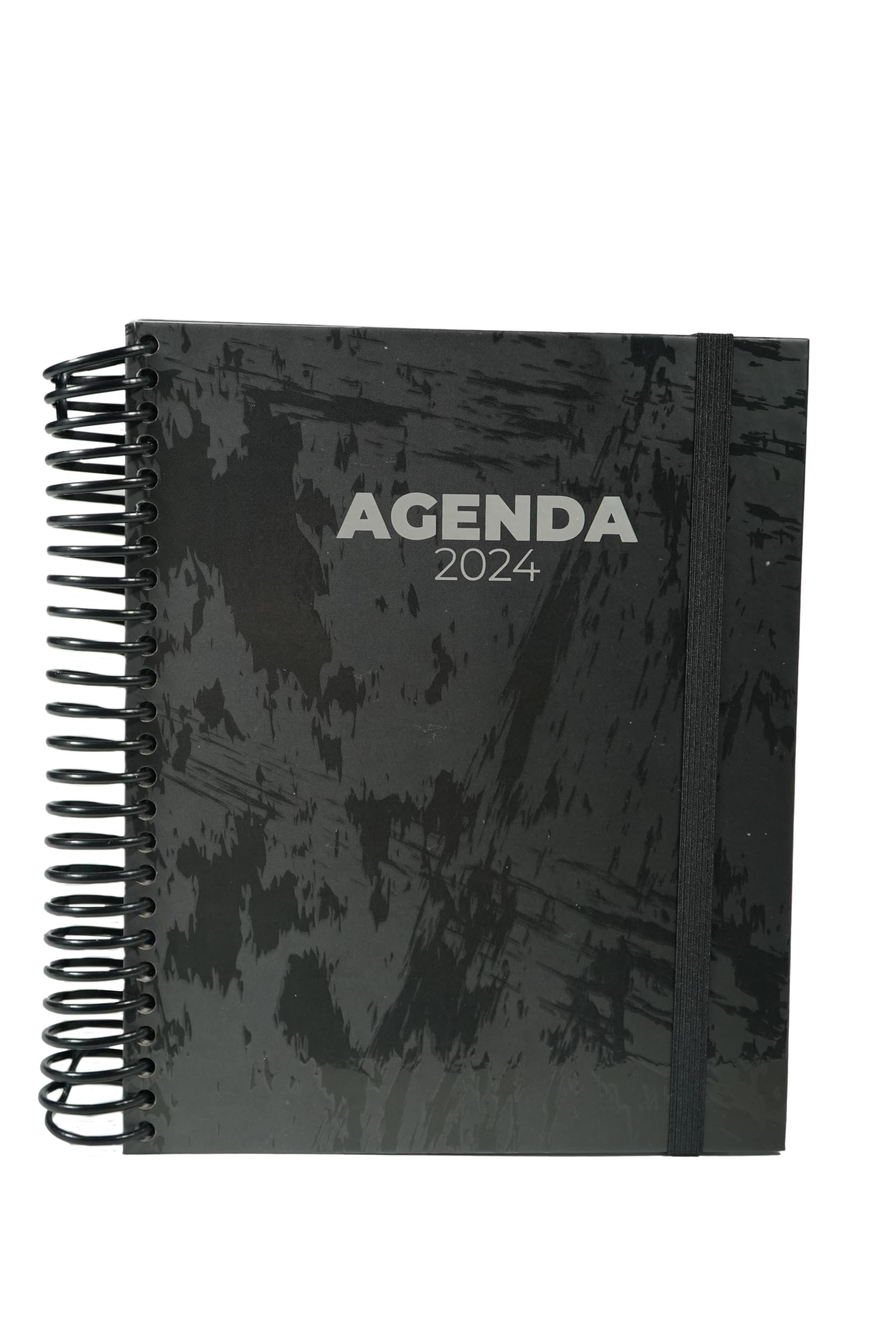 School Diary Page by Day | Ideal for Teachers and Students | Black | Measures 2 x 18 x 21.5 cm – Sweet Color