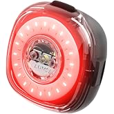 Lumos Firefly Smart Bike Light System - Sync Front &amp; Rear LED Light | Custom Brightness, Flash Pattern, Day/Night Mode | Turn Signals | Brake Lights | Night Riding Bicycle Accessories for Men &amp; Women