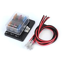 6 Way DC 12~32V Blade Fuse Box Holder Fuse Block