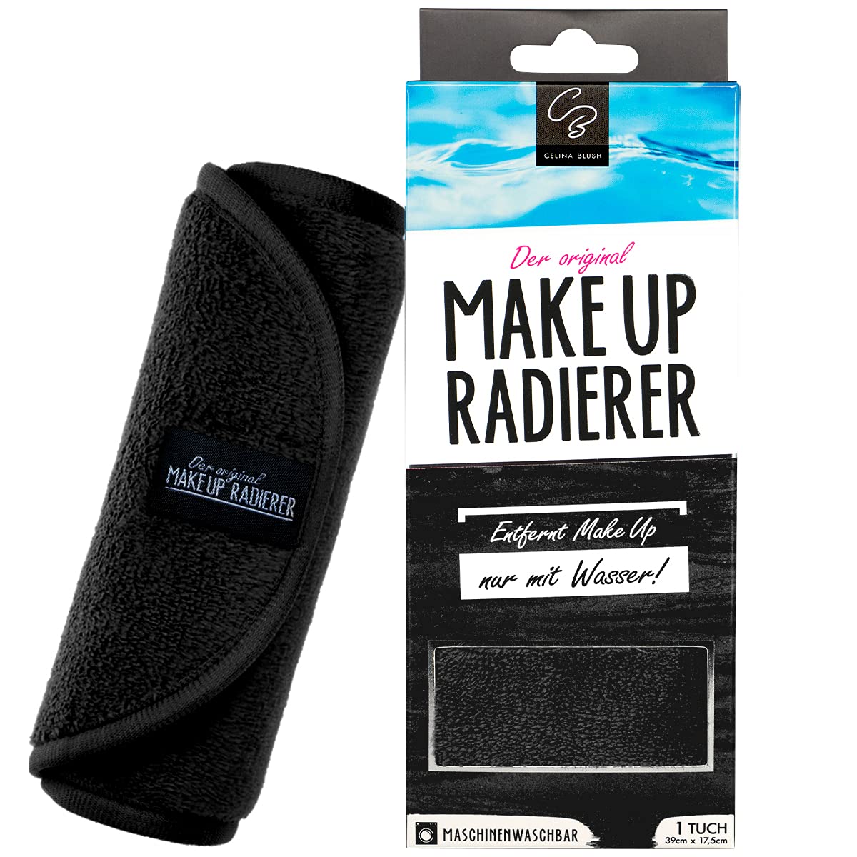 The Original MakeUp Eraser Microfibre Make-Up Cloth (Cloth, Pack of 1, Black)