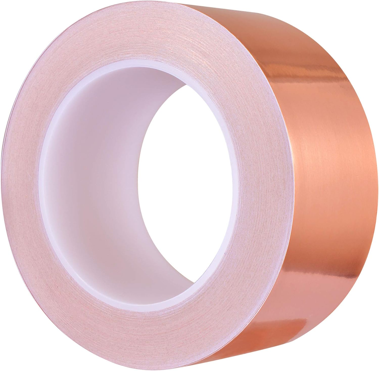Zalava Copper Foil Tape - 50mm × 30M Slug Tape, Strong Adhesive, for Slug Repellent Crafts Decorations, Electrical Repairs