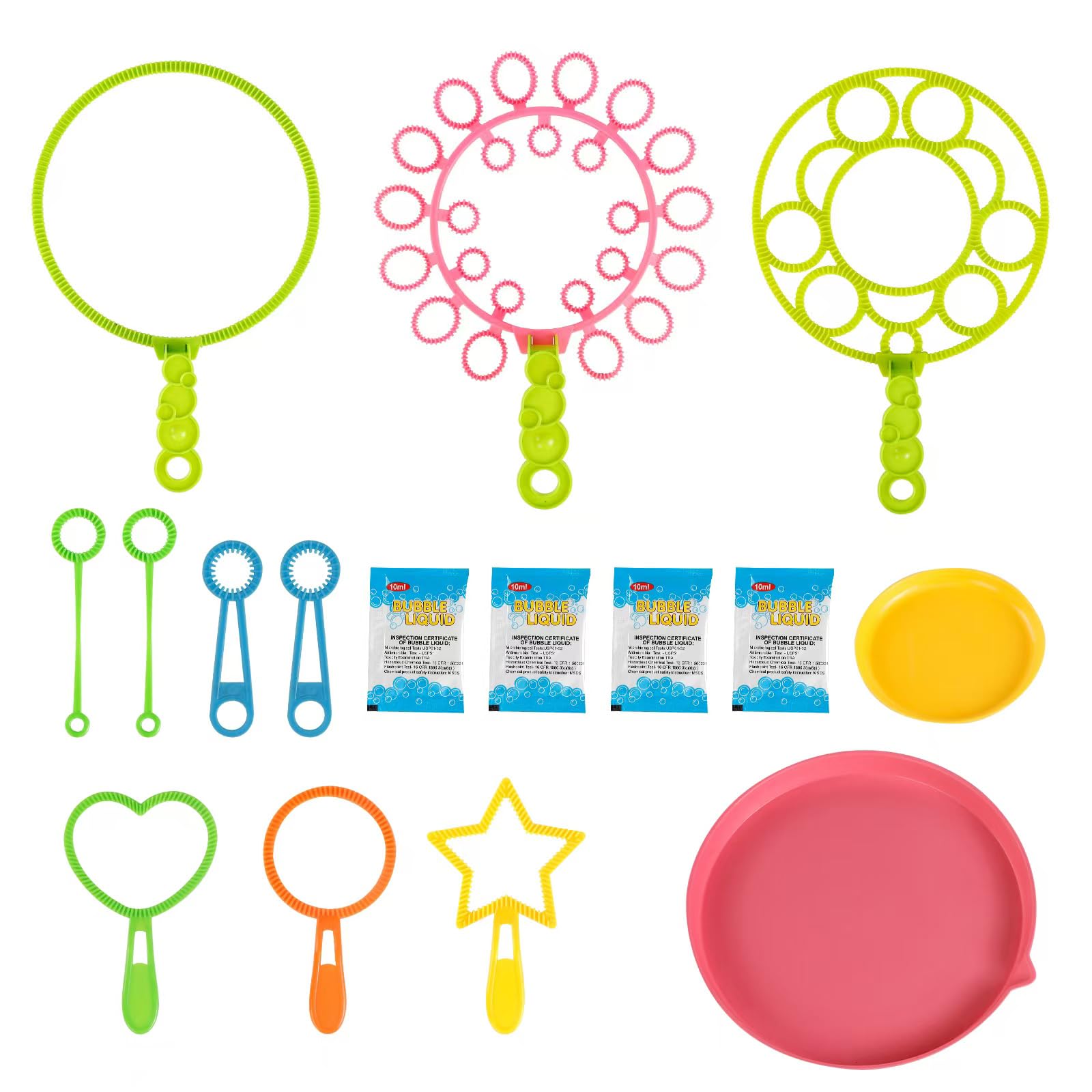 Photo 1 of Bubble Wands kit Party Favors for Kids Bulk Toys Party Supplies Christmas Birthday Wedding Bath Time Gifts for Boys Girls (Various)