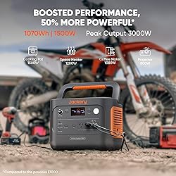 Jackery Solar Generator 1000 v2 with 2x100W Solar