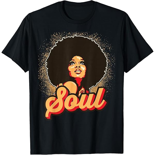 Amazon.com: 70s Funk Afro Women Soul Retro Vintage Style Black