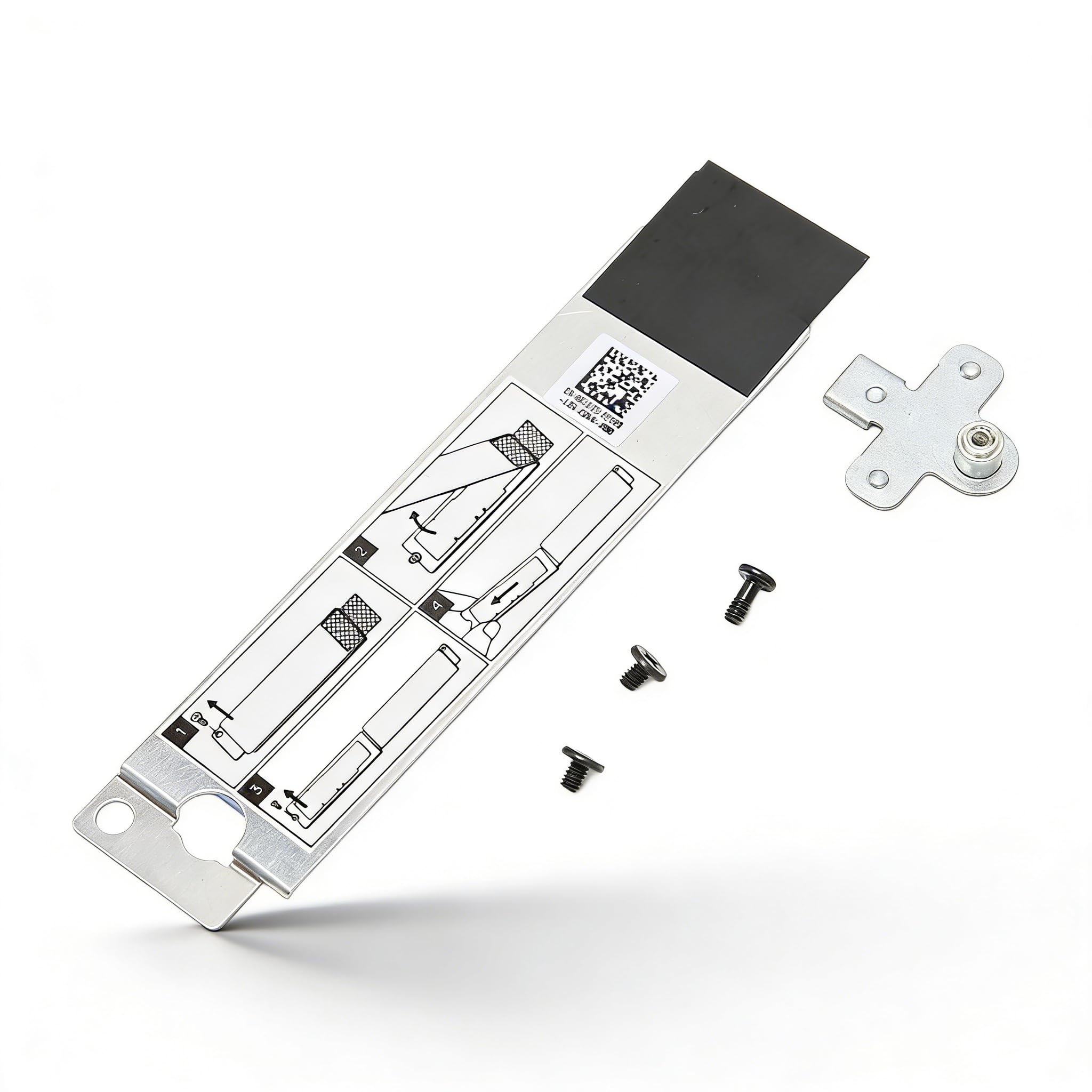 Dpofirs M.2 2280 NVMe SSD Heatsink Pad Cover, NVMe NGFF M.2 Heatsink SSD Cooler Laptop NVMe M.2 Heatsink, For Dell G7 15 7500,for G7 7700