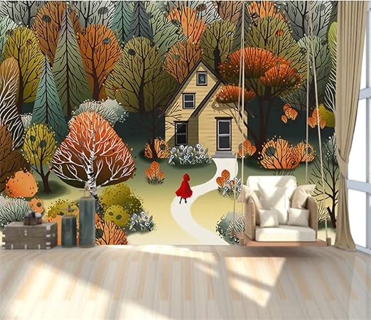 Glorious Q Pueblo De Cuento De Hadas Papel De Pared Paisaje