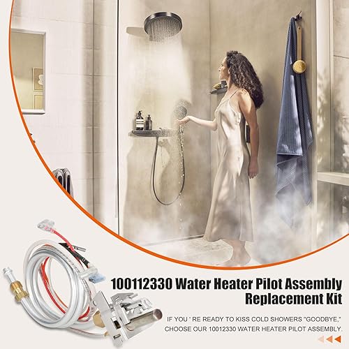 thermocouple replacement whirlpool water heater pilot assembly Upgrade 100112330 Water Heater Pilot Assembly, Replace 9007876