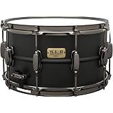 Tama S.L.P. Big Black Steel Snare Drum - 8 Inches X 14 Inches Limited Edition