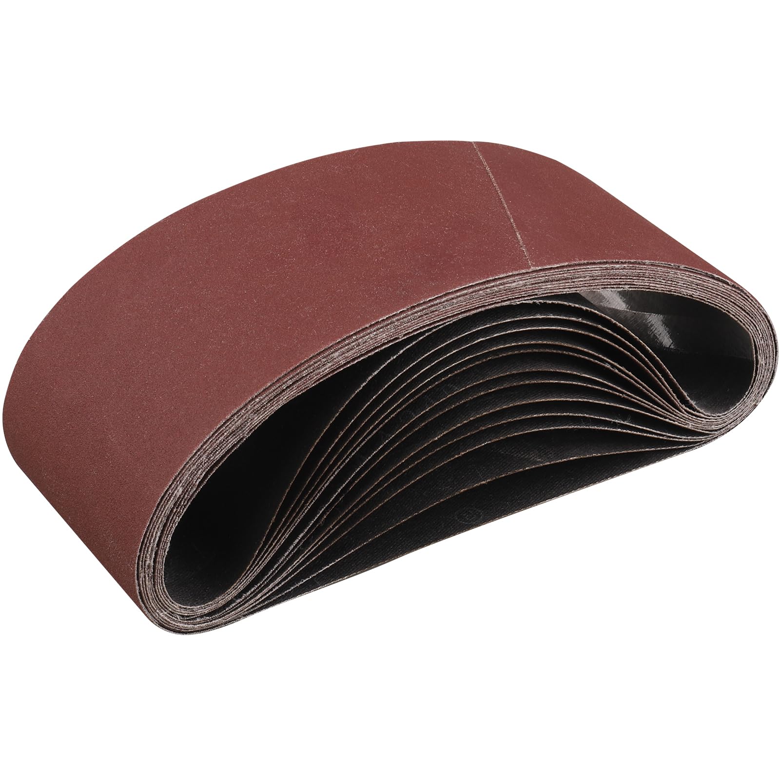 STEBRUAM Sanding Belt 75 x 457 mm,12PCS 240 Grit