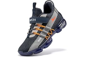 VITUOFLY Boys Sneakers Kids Running Shoes Girls Mesh Fitness Shoe Indoor Training Sneaker Lightweight Outdoor Sports Athletic Tennis Shoes for Little Kid/Big Kid