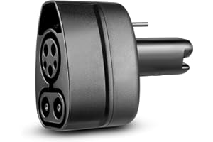 Lectron CCS to NACS Adapter for Tesla Model S, 3, X, Y & All NACS EVs (500A / 1,000V) – UL 2252 Certified CCS1 Fast Charger Adapter – Not Compatible with Cybertruck (Black)