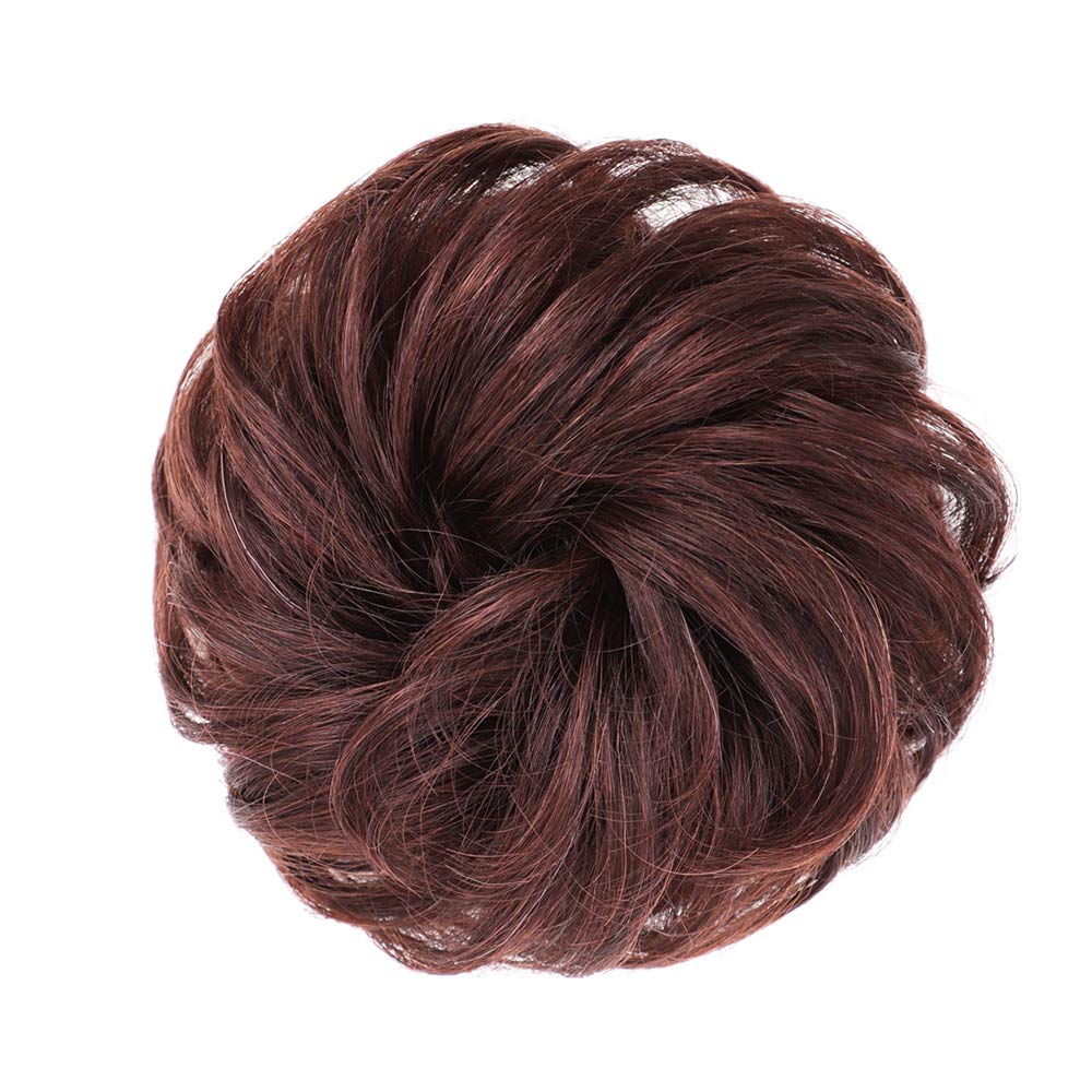 Amazon Com Gx Beauty 2pcs 100 Human Hair Bun Extensions For