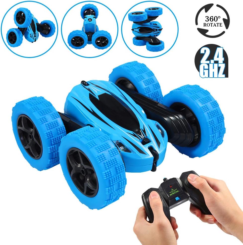 Twister.CK RC Stunt Car with Remote Control, 2.4 GHz RC Racing Trucks