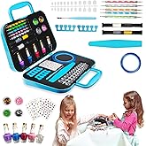 Toysical Nail Art Kit for Girls - Girls Nail Polish Sets for Kids or Tweens - Non Toxic Nail Gift Set - Top Birthday Gift for Ages 6, 7, 8, 9, 10, 11, 12 Year Old Children or Pre-Teen Girls