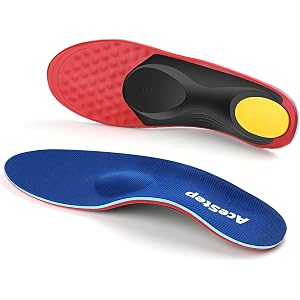 Arch Support Metatarsal Insoles for Metatarsalgia, Morton’s Neuroma | Ball of Foot Pain & Flat Feet Insoles for Men & Women,