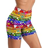 Yoga Shorts for Women High Waisted Biker Shorts Gym Athletic Running Workout Yoga Pants