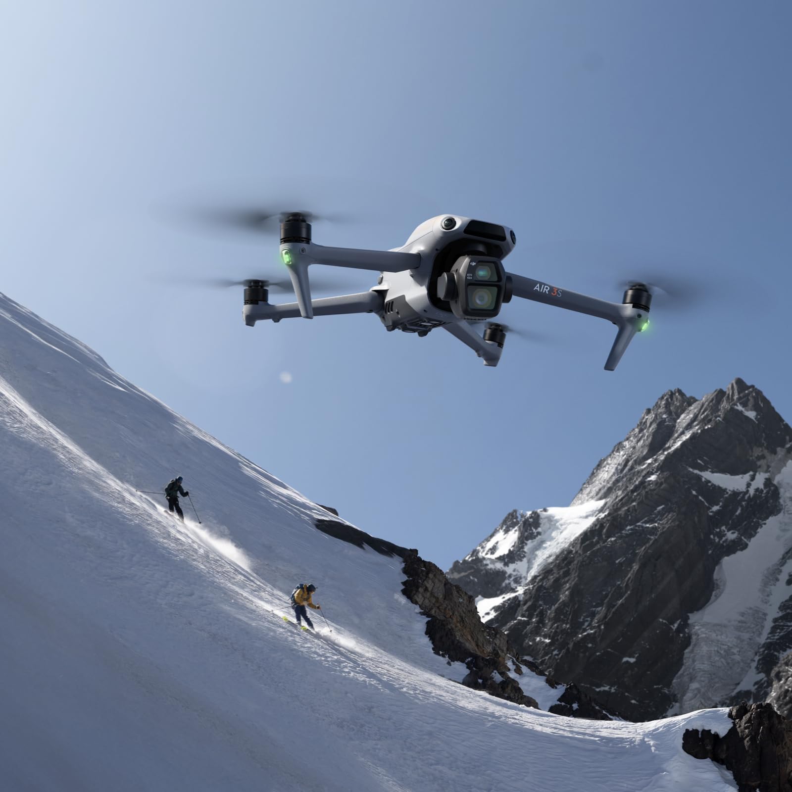 DJI Air 3S (RC-N3), Drohne mit 4K-Kamera, Dual-Kameradrohne mit 1" CMOS Weitwinkelkamera, 4K/60fps HDR Video und Dynamikumfang von 14 Blendenstufen, 45 Min. maximale Flugzeit, 20 km Videoübertragung 8