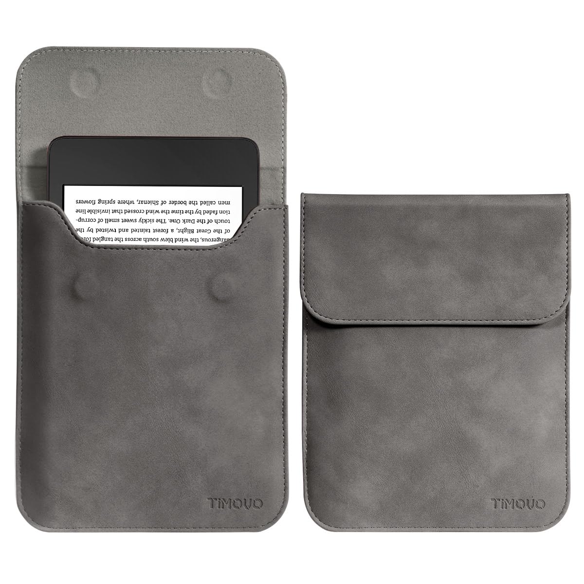 TiMOVO 6 Inch Tablet Sleeve for All-New 6" Kindle 11th Generation 2024/2022, Protective Sleeve Cover Case with Pocket for Kindle E-Reader, Space Gray