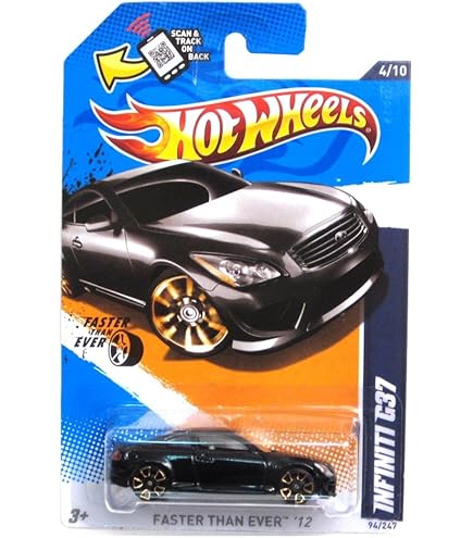 Amazon.com: Hot Wheels 1:64 Scale 2012 Infiniti G37 Die-Cast Car