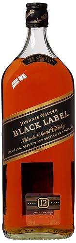 Johnnie Walker Black Label Blended Scotch Whisky, 70cl