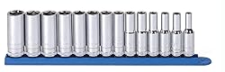GEARWRENCH 14 Piece 3/8" Drive 6 Pt. Deep Socket