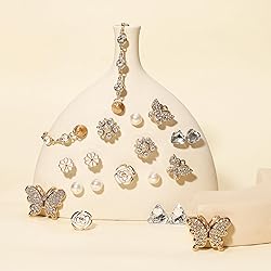 Ziigole 20Pcs Bling Shoe Charms for Clog Sandals
