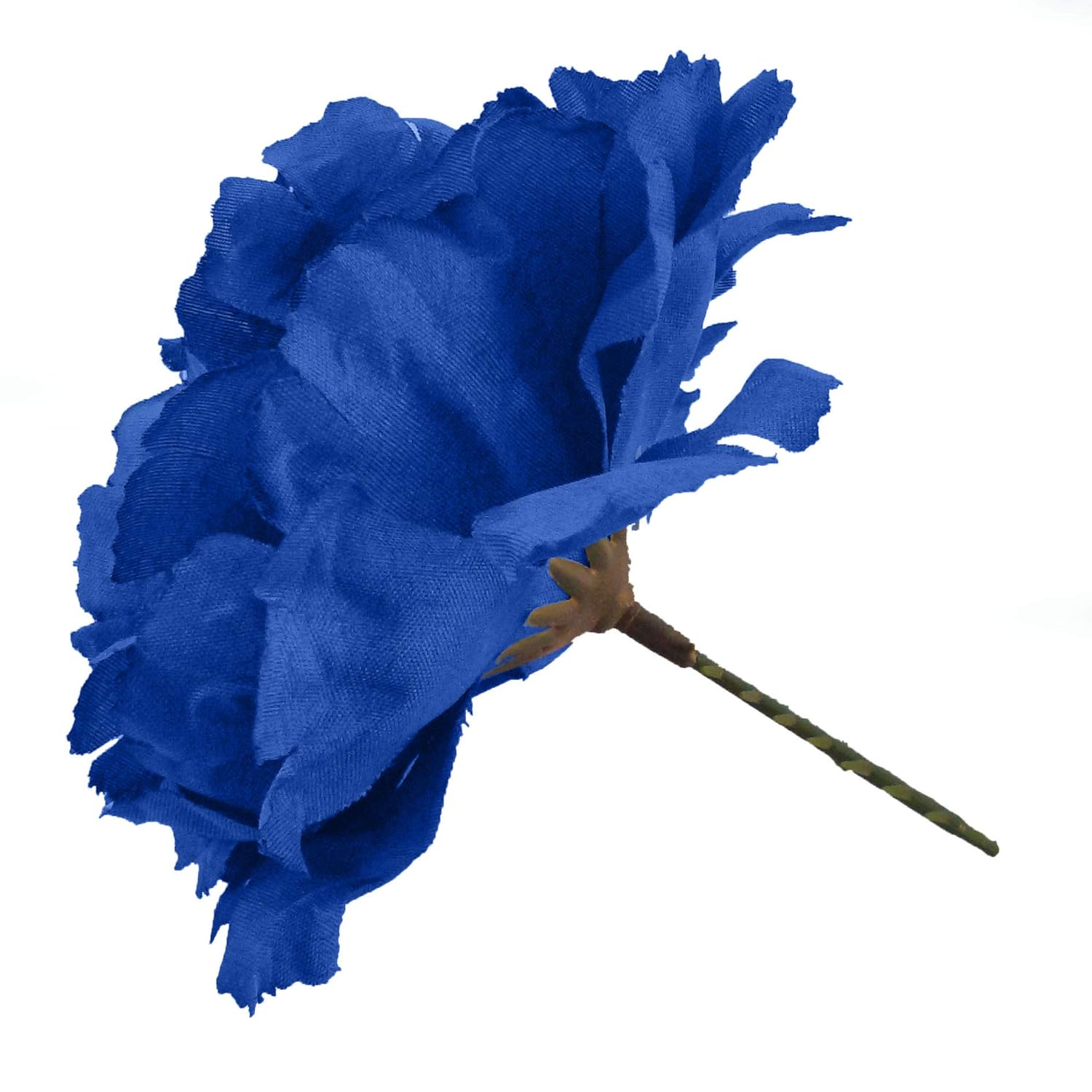 144 Royal Blue carnation picks artificial silk flowers, wedding