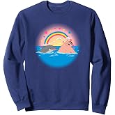 Family Guy Peter Dolphin &amp; Rainbow Sweatshirt