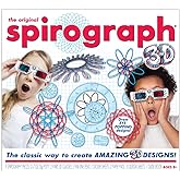 Spirograph 3D - The Classic Way to Make Amazing 3D Designs - See Your Designs Pop Off The Page! - Ages 8+