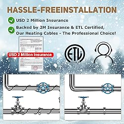 HEATIT JHSF1 Self Regulating Pre-Assembled Heating