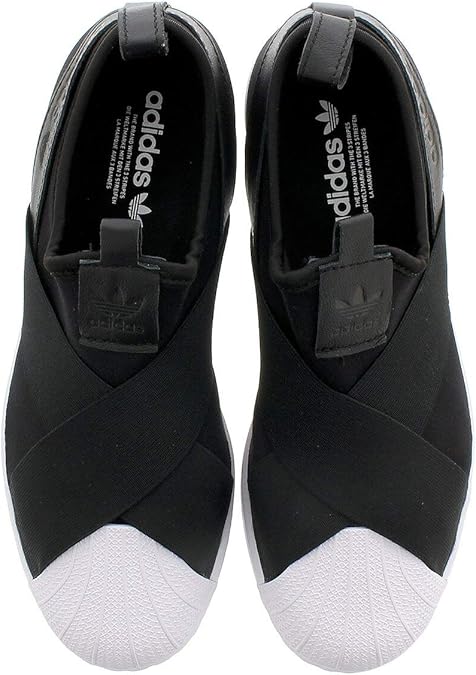 superstar slip on core black