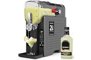Rellytech Slushie Machine for Home - No Ice Needed 70oz Slushy Frozen Drink Maker, 6 Pre-set Programs, 12 Hour Timer to Craft Frozen Margaritas Machine, Slurpee, Frappe and Alcohol Drink for Party Bar