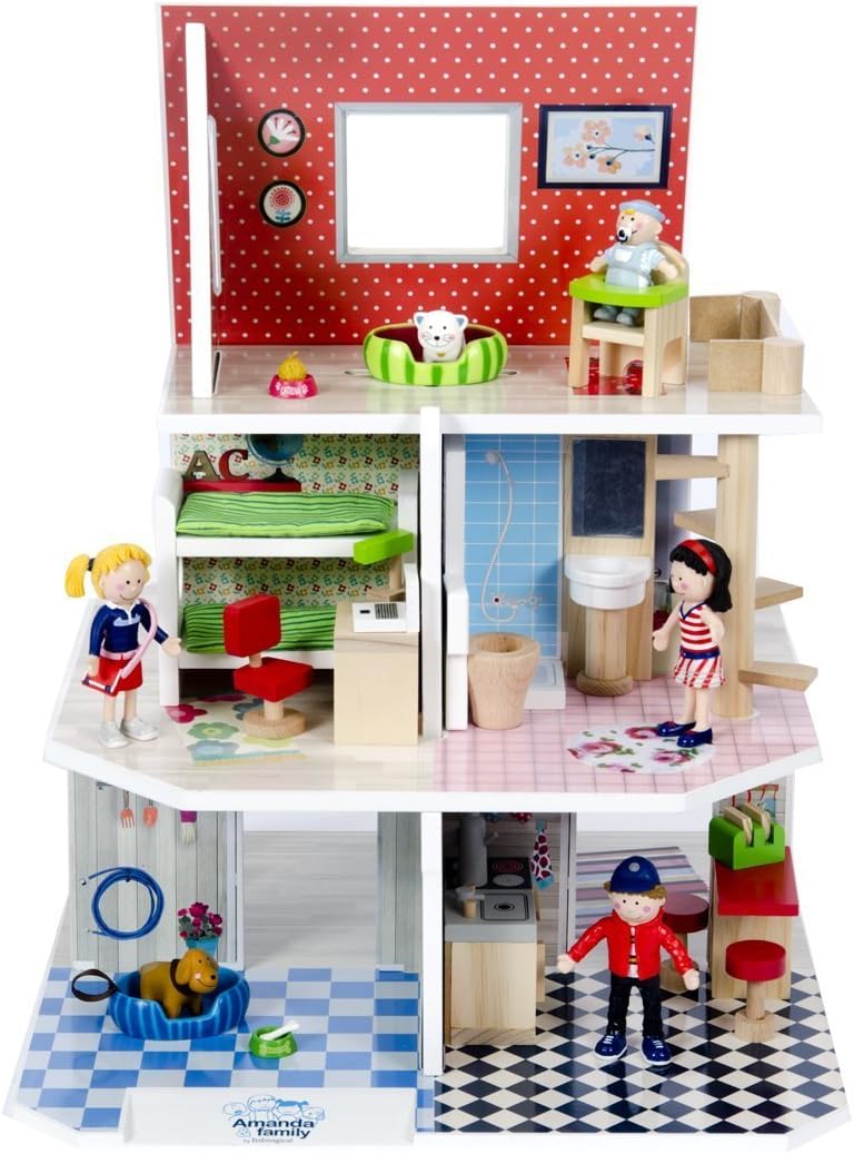 casa de muñecas amanda