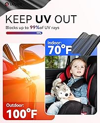Car Window Tint 24" in x 15'Ft with 35% VLT, Nano