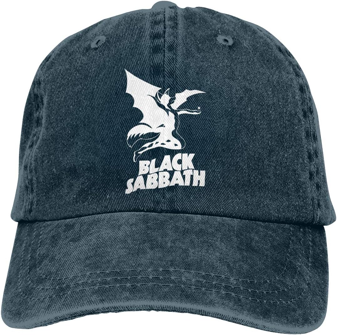 Gerneric Chenfengping Black Sabbath Unisex Baseball Hat Denim Hats Denim Hat Black