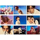 STRAY-KIDS Posters,9PCS STRAY-KIDS Poster Wall Painting Postable Photos for Birthday Party Home Decoration(Red)