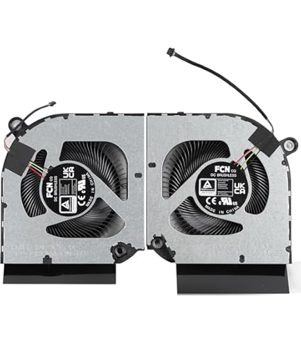 Amazon.com: Replacement New Laptop CPU+GPU Cooling Fan for