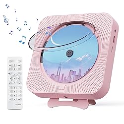 MICOCIOUS Portable CD Player with Bluetooth Desktop