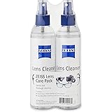 ZEISS Lens Care Pack - 2-8 Ounce Bottles of Lens Spray, 2 Microfiber Cleaning Cloths